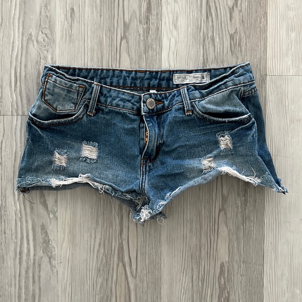 Papaya Short Shorts